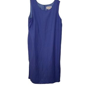 Jessica Howard Linen/rayon blend maxi‎ sundress, size 18.